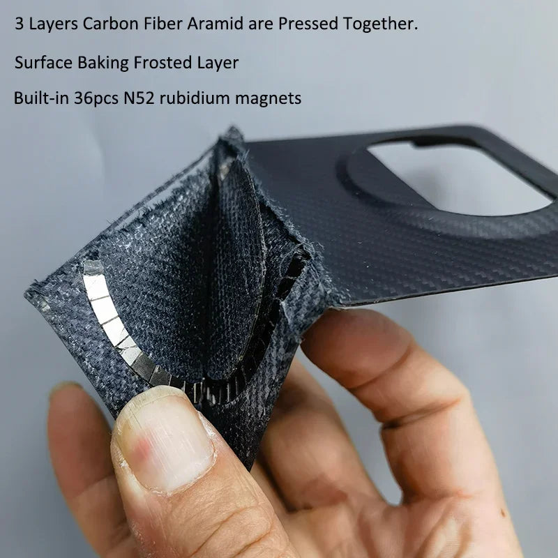 Aramid Fiber iPhone 17 Pro Max Case | Slim Military-Grade Cover Tidesmit