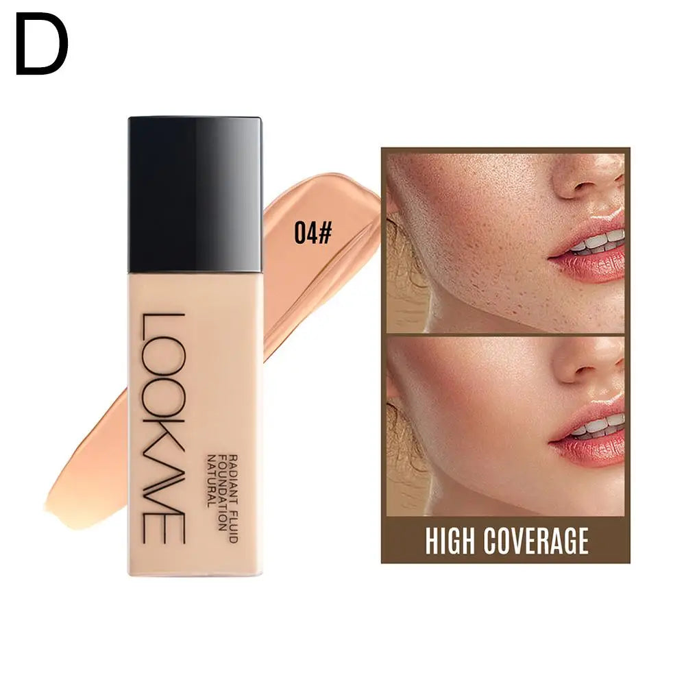 Tidesmit long lasting full coverage matte CC liquid foundation texture close-up for natural moisturizing face makeup