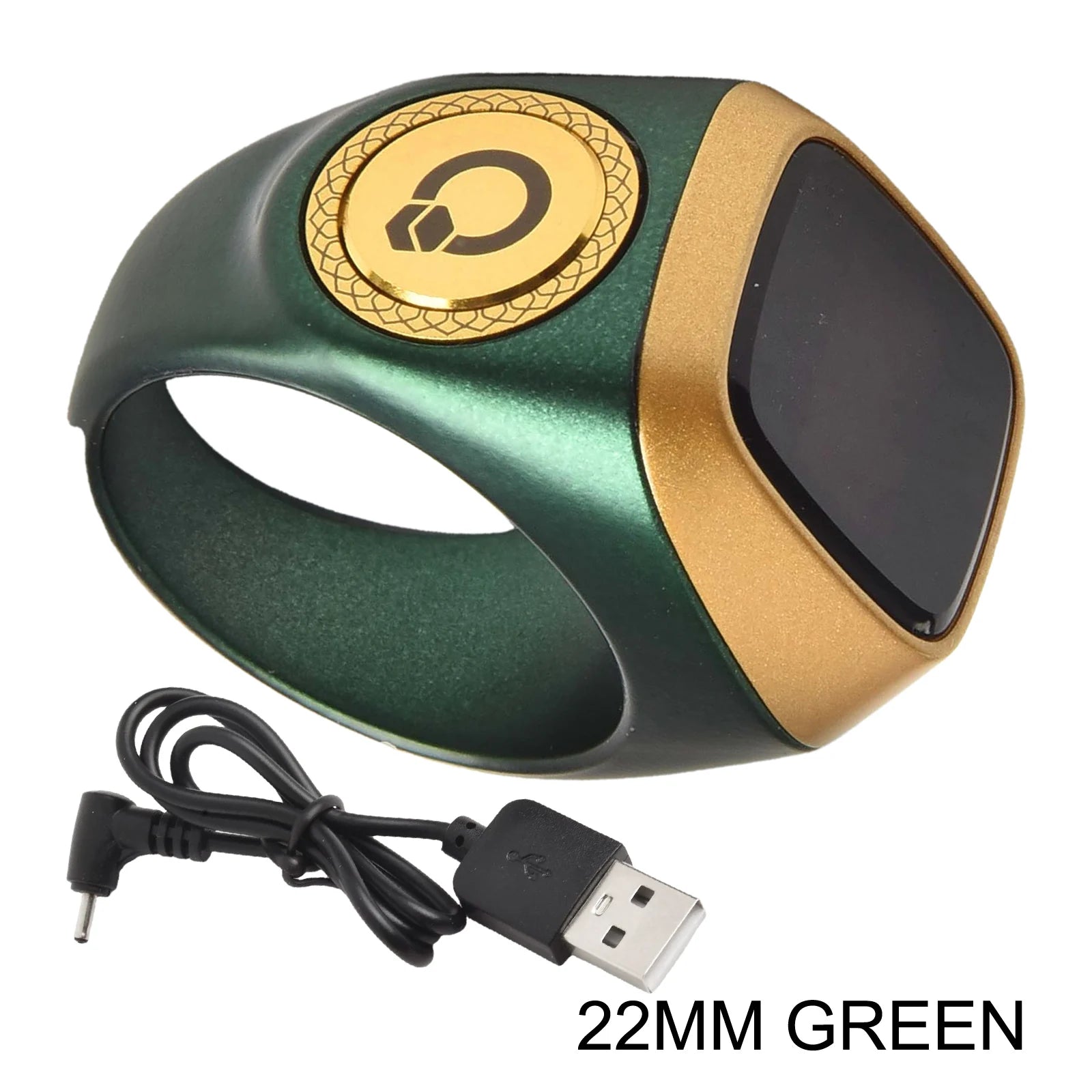 Smart Zikr Ring Counter Waterproof Health Monitor by Tidesmit Tidesmit