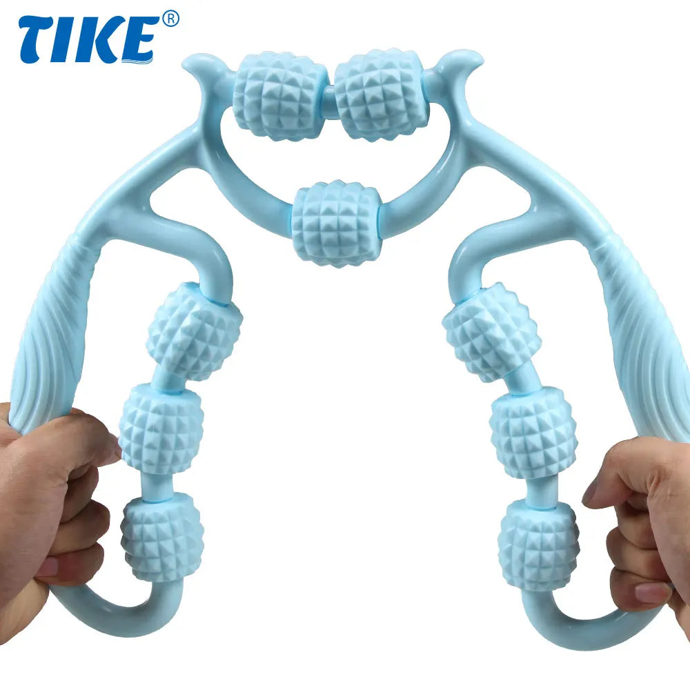 Muscle Massage Roller for Neck and Leg – Deep Tissue Recovery Tool Relaxation Treatment Tidesmit