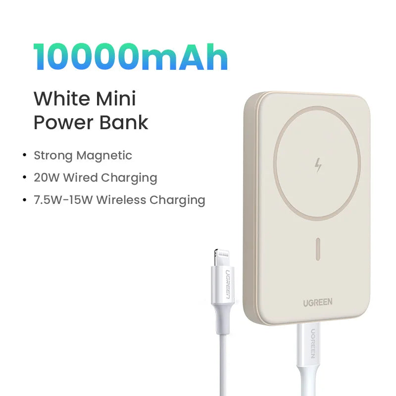 Magnetic Power Bank 10000mAh Portable Wireless Charger - Tidesmit 10000mAh Tidesmit