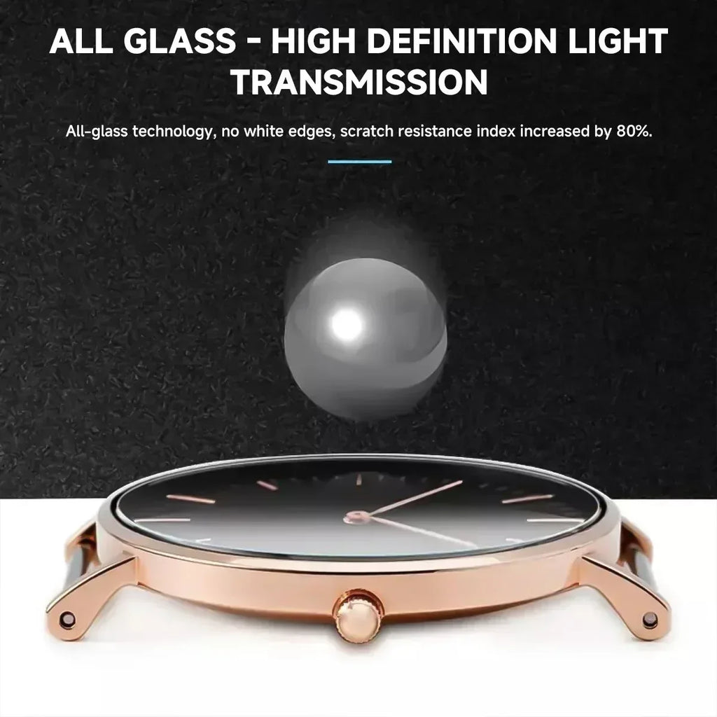 Universal Smartwatch Screen Protector - 9H Tempered Glass for Smartwatches Tidesmit
