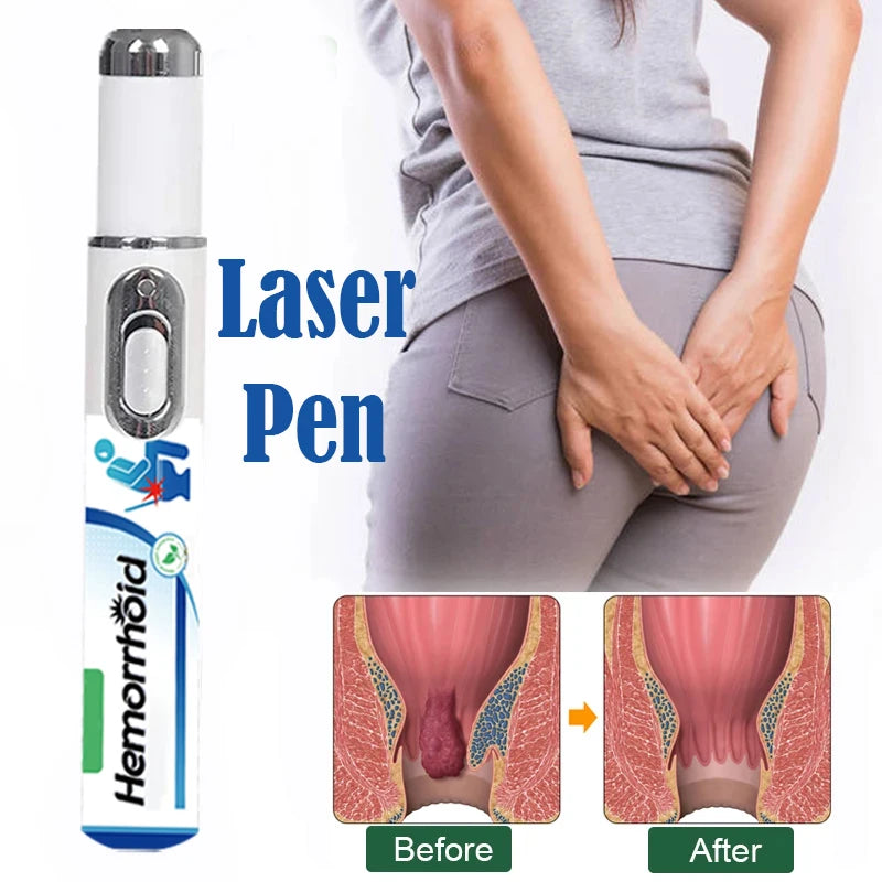 Hemorrhoid Laser Treatment Pen | Portable Wellness Device | Tidesmit Relaxation Treatment Tidesmit