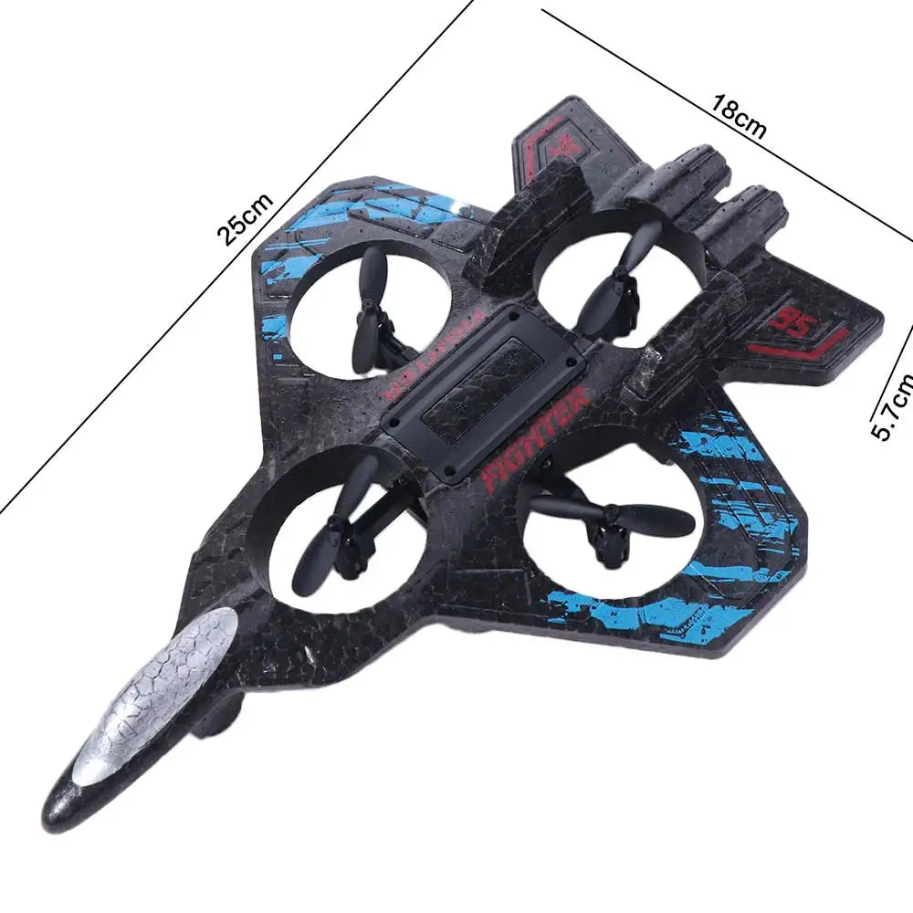 RC Glider Plane | Gravity Sensing Foam Fighter Drone | Tidesmit Tidesmit