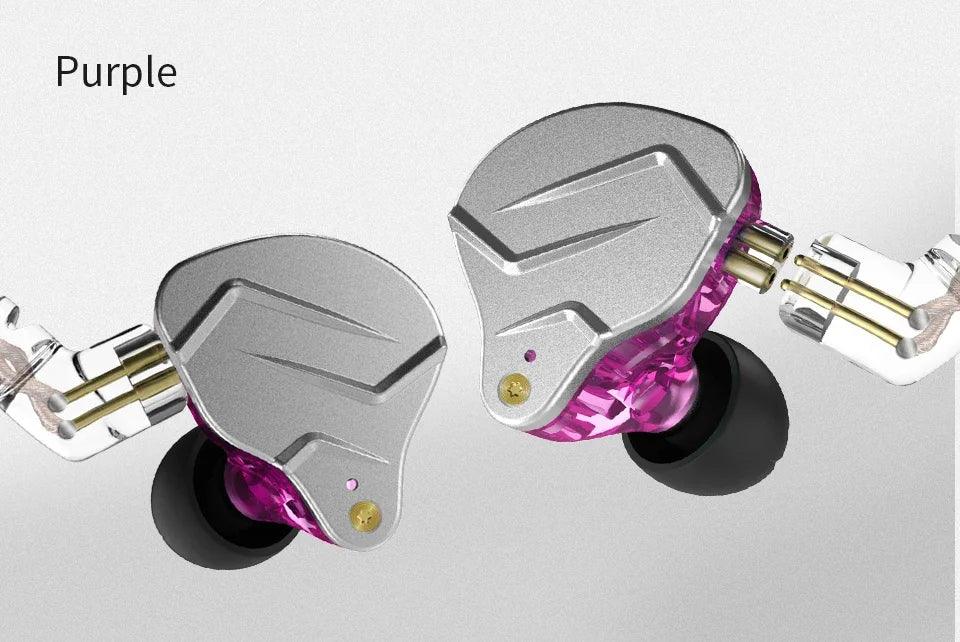 KZ ZSN Pro Hybrid In-Ear Monitors with Dynamic Bass by Tidesmit Tidesmit