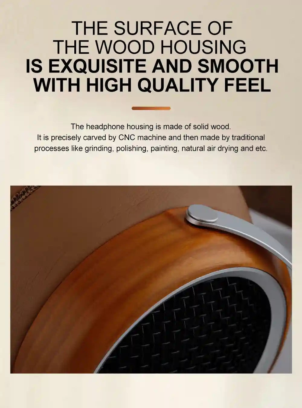 Sivga Luan Open-back Headphones | 50mm Driver Hi-Fi Wood Audio Tidesmit