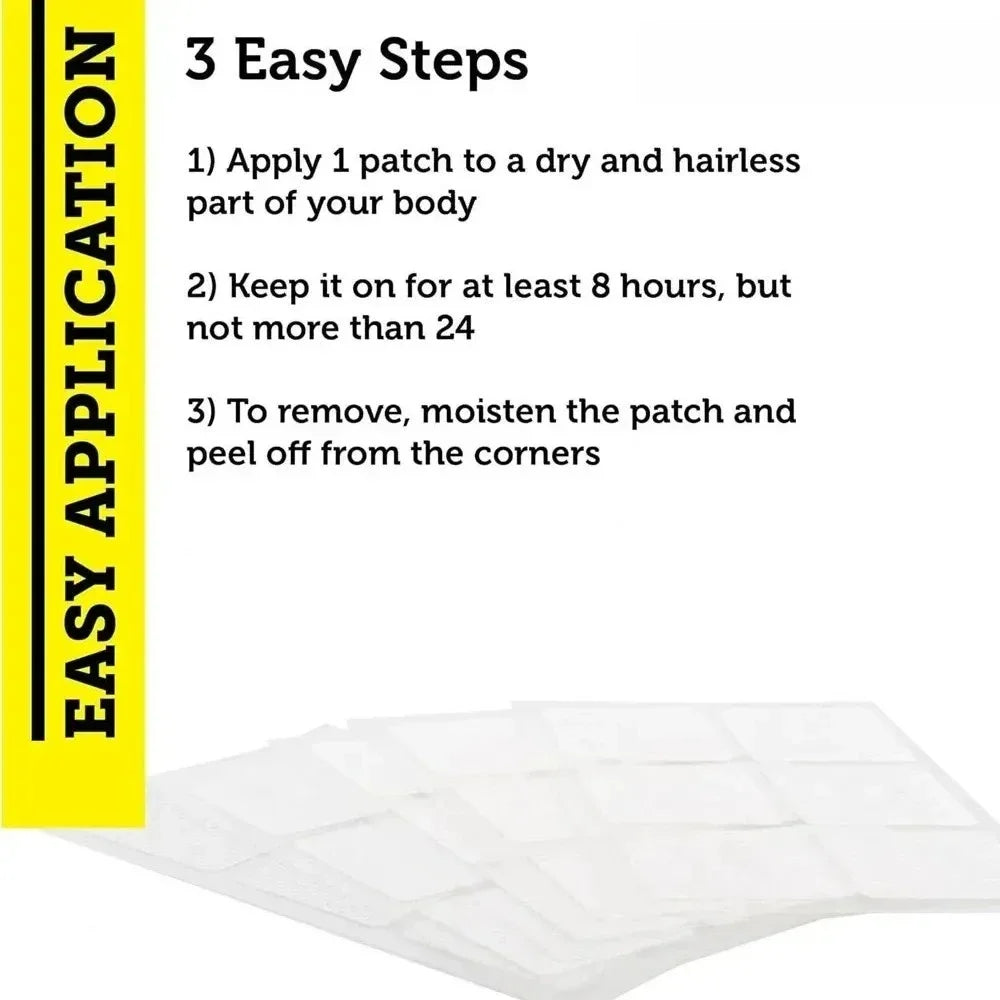 Tidesmit Vitamin D3 + B12 transdermal patch application guide for natural energy, mood, and focus.