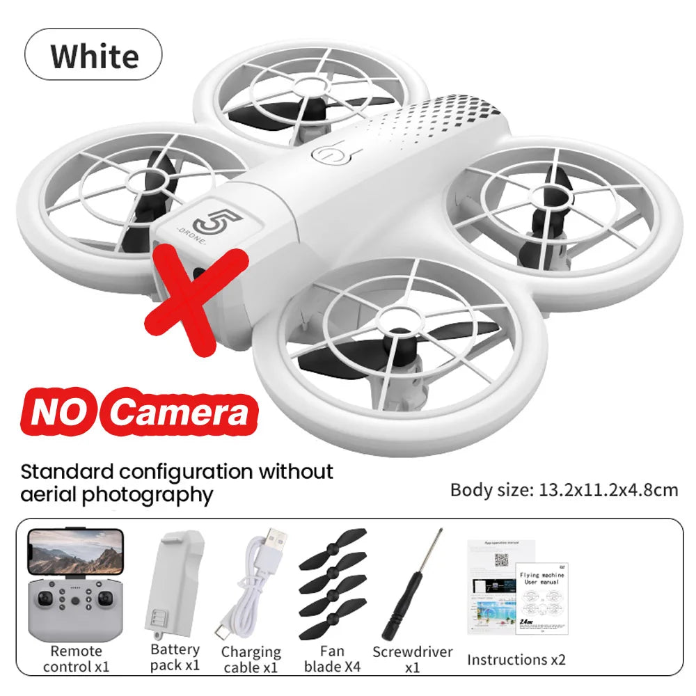 Mini 4K Camera Drone - Foldable Remote Control Aircraft CZ05 No Camera W Tidesmit
