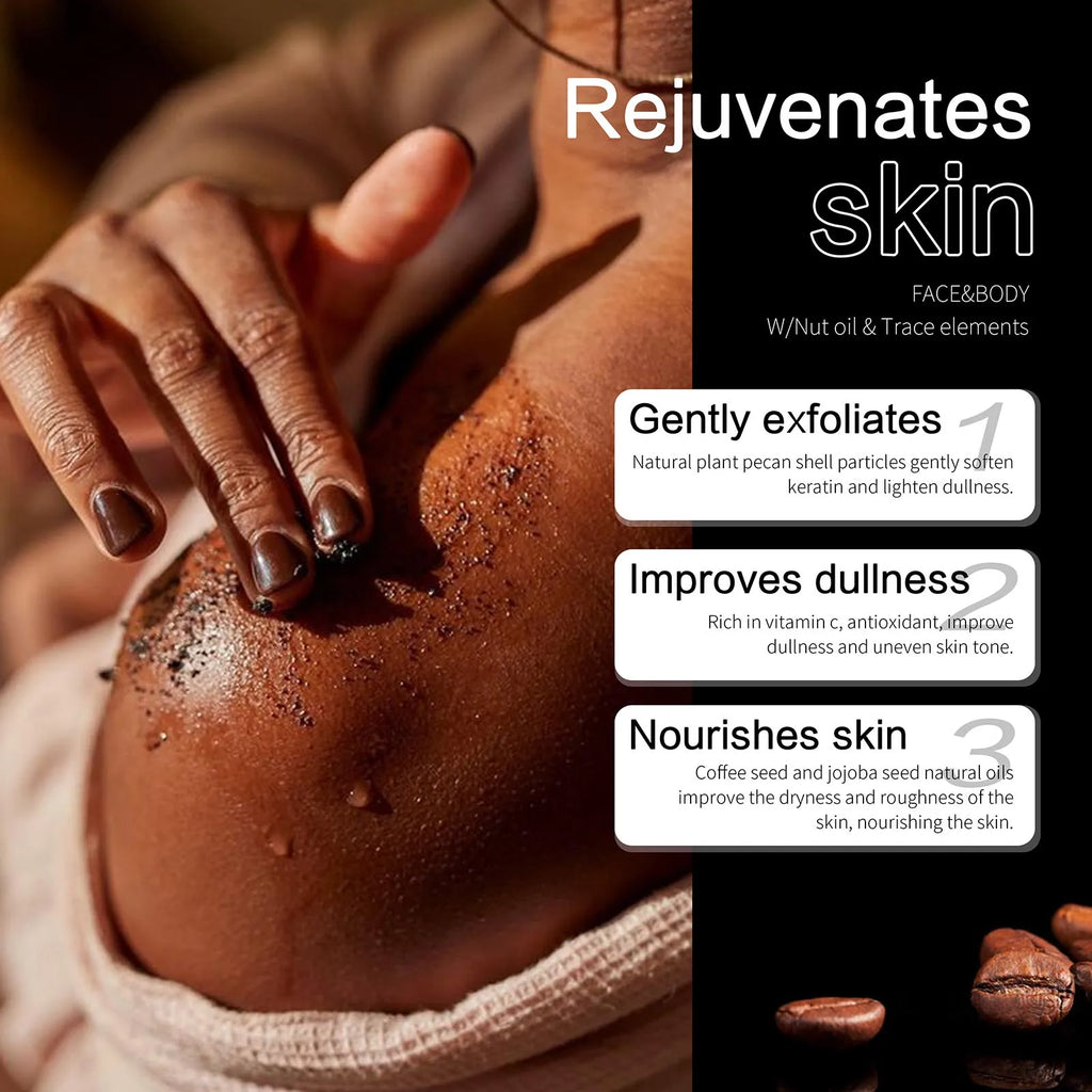 Coffee Sugar Scrub: Exfoliating Body Polish for Radiant Skin Scrubs Treatments Tidesmit