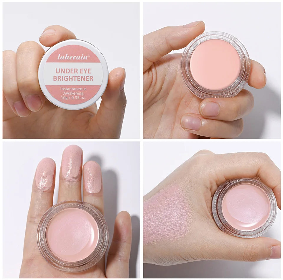 Tidesmit Lakerain hydrating under eye concealer cream for dark circle correction and brightening texture close-up