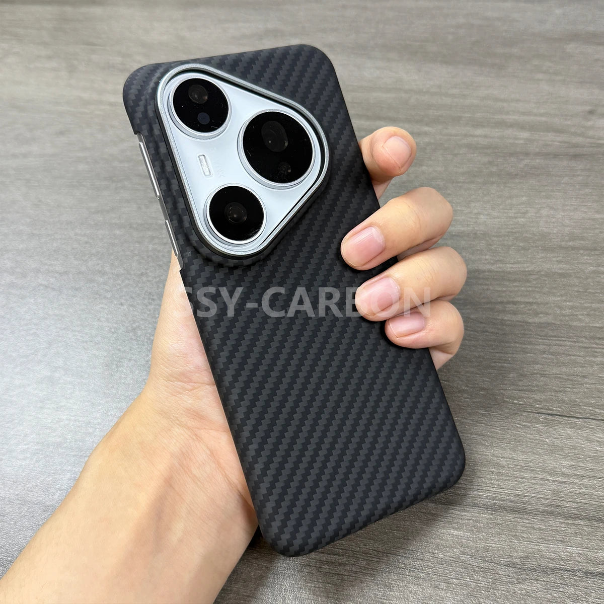 Carbon Fiber Huawei Pura 80 Ultra Case - Slim MagSafe Shock-Absorbing Cover Tidesmit