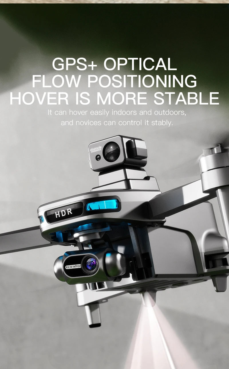 SG109 GPS Camera Drone: 4K Video with 360 Laser Obstacle Avoidance Tidesmit