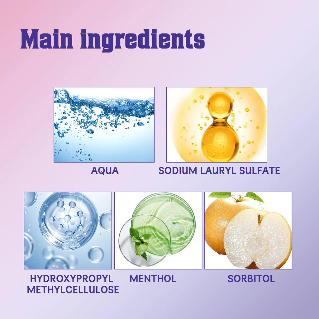 Tidesmit purple orthopedic toothpaste for deep smoke stain removal and gingiva protection teeth whitening
