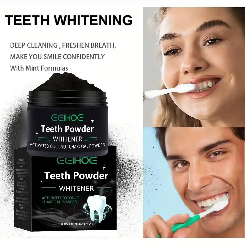 Tidesmit natural teeth whitening powder for deep cleaning and fresh breath