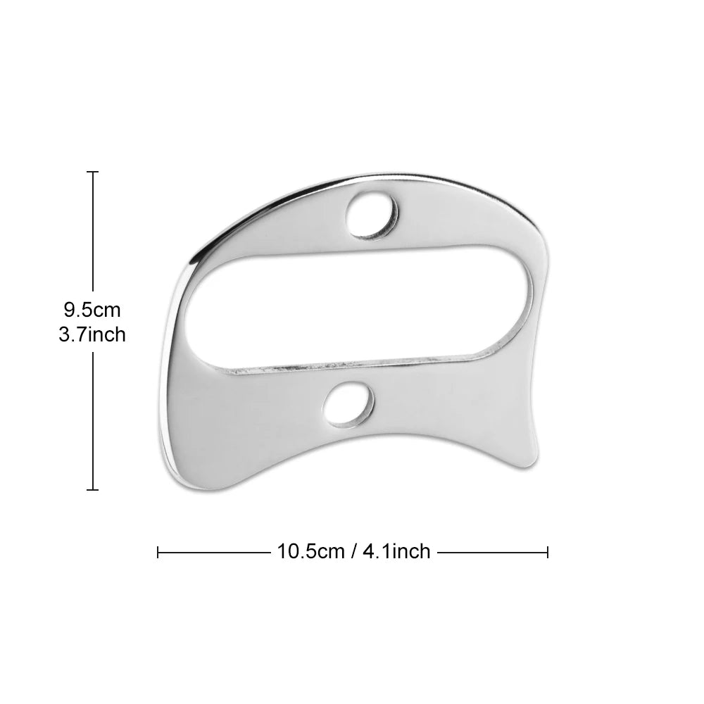 Stainless Steel Gua Sha Face Massager for Lymphatic Drainage Body Shaping Massage Equipment Tidesmit