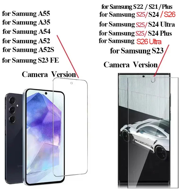 Samsung Galaxy S24 Ultra Tempered Glass Screen Protector 5Pcs Bundle Tidesmit