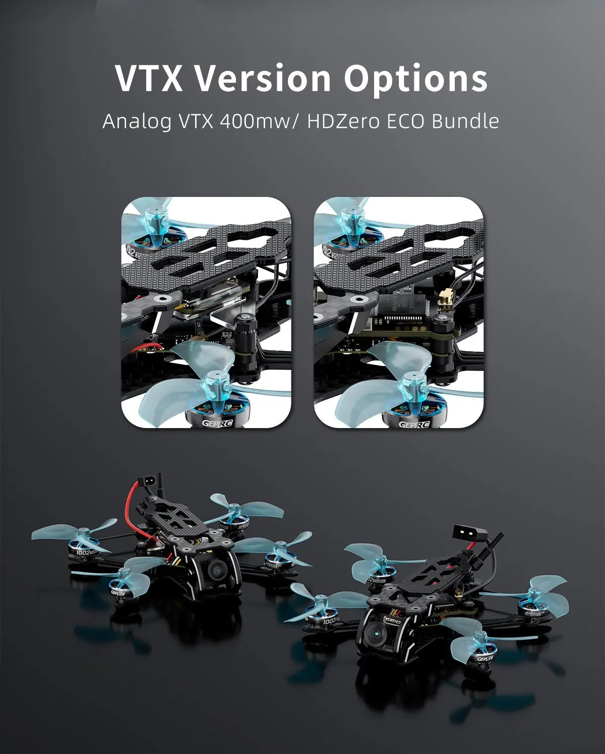 Mini FPV Quadcopter 2S HD O4 Drone | Compact Aerial Precision Tidesmit