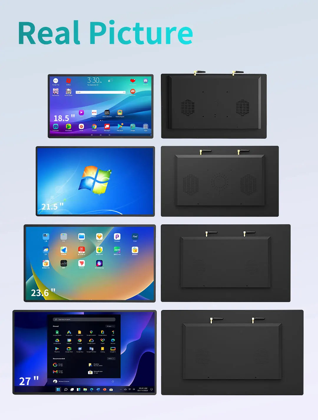 15.6 inch Industrial Capacitive Touch Panel PC Win 8G 128G IP65 Screen Waterproof With WIFI Bluetooth RJ45 RS232 USB