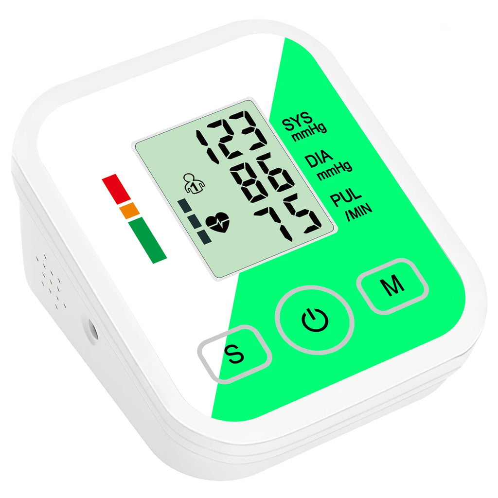 Digital Tonometer Arm Blood Pressure Monitor Test Kit Health Care Automatic Sphygmomanometer Home use