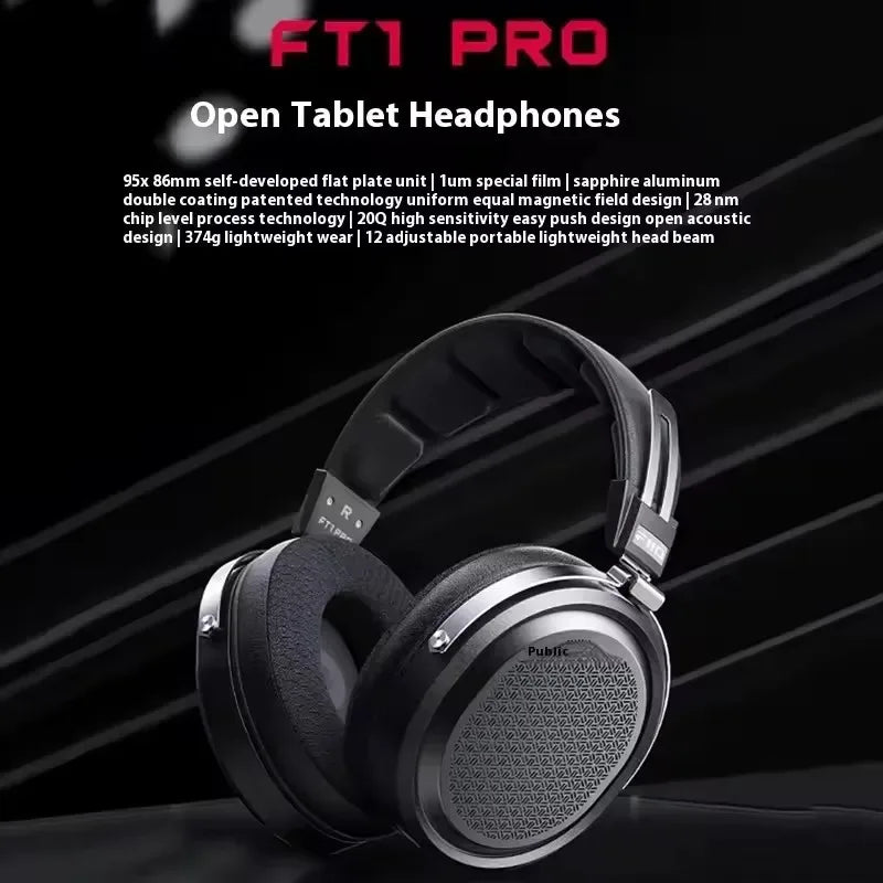 FiiO FT1 Pro Planar Magnetic Headphones Hi-Res Audio | Tidesmit Tidesmit