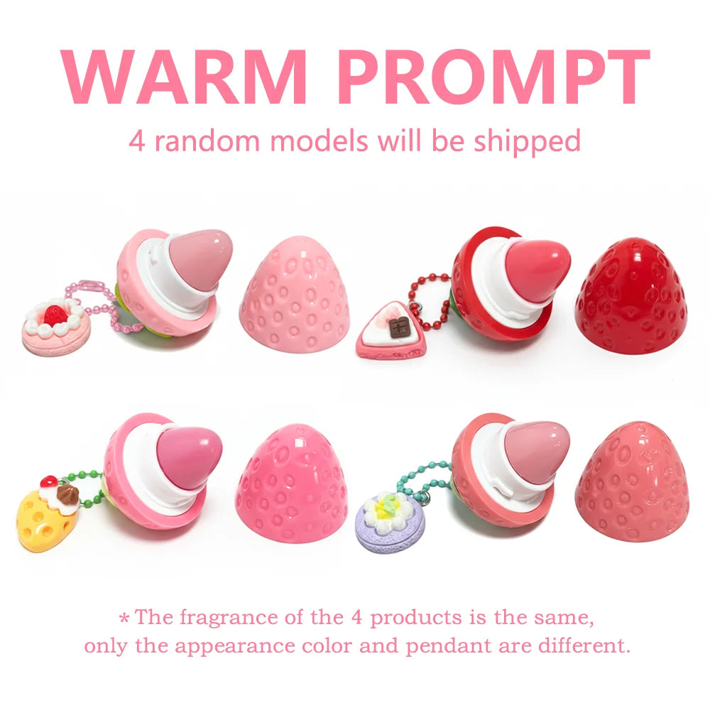 Strawberry Moisturizing Lip Balm - Nourishing Lip Treatment (MS9033) Lip Care MS9033 China Mainland Tidesmit