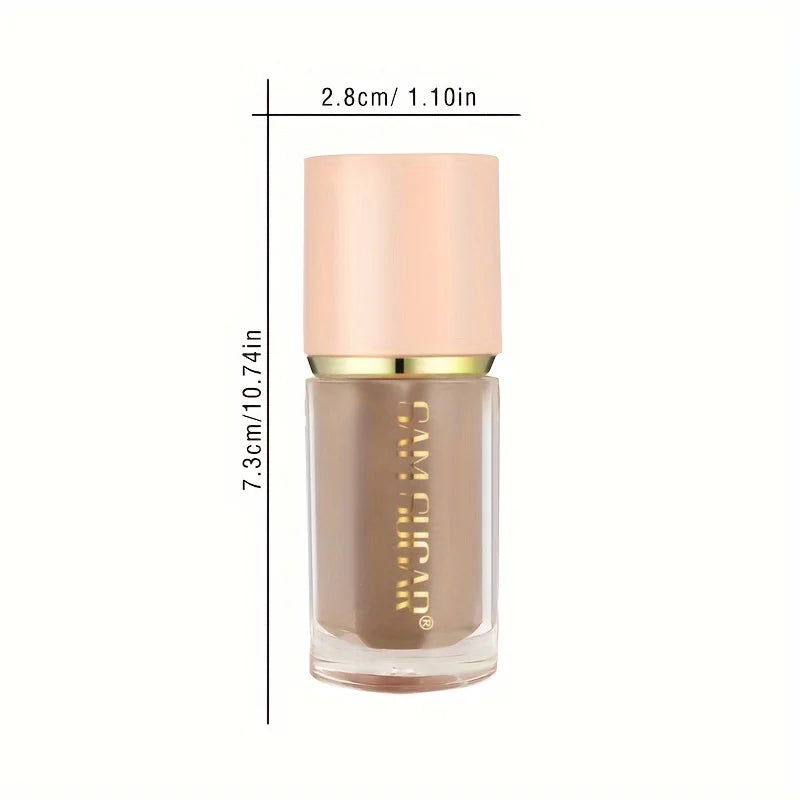 Tidesmit 2026 Beauty Glazed 2 Color Liquid Contour texture close-up for matte waterproof V-face makeup sculpting