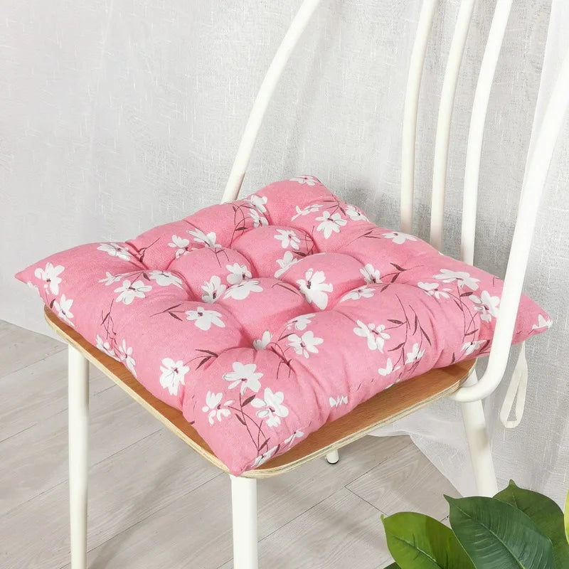 Simple Cotton and Linen Cushions Office Chair Cushions Soft and Comfortable Living Room Sofa Tatami Cushions Floor Cushion