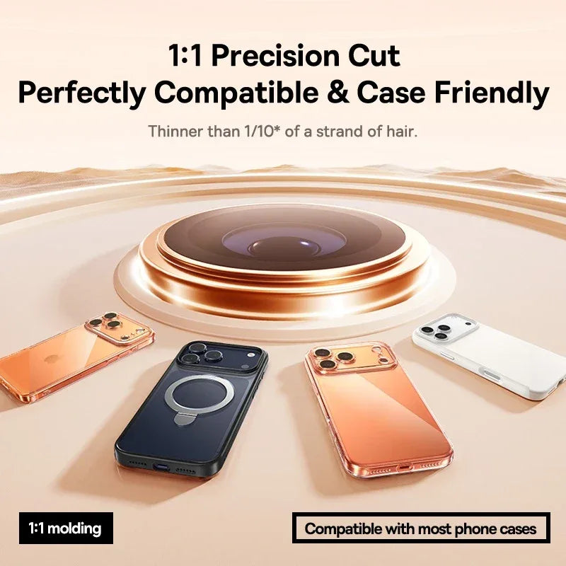 iPhone 17 Pro Max Lens Protector - 9H Hardened Anti-Reflection Glass Tidesmit