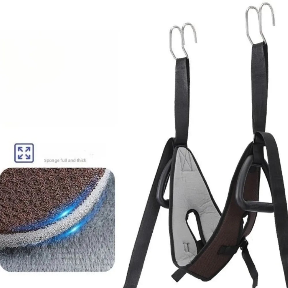 Cervical Traction Neck Stretcher for Pain Relief | Adjustable Tidesmit Relaxation Treatment 5 Tidesmit