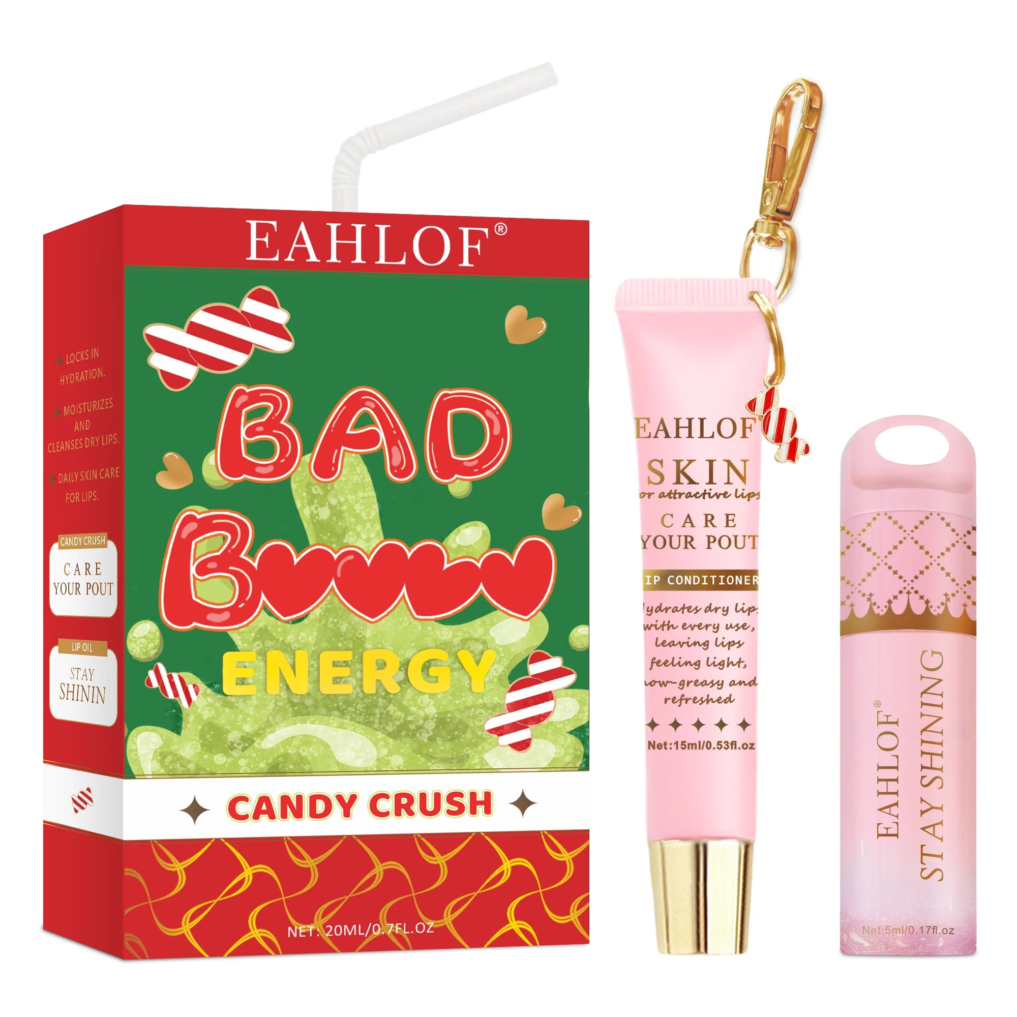 Moisturizing Lip Balm Mask - Intensive 15ml Treatment for Dry Lips Lip Care CANDY CRUSH 15ml Tidesmit