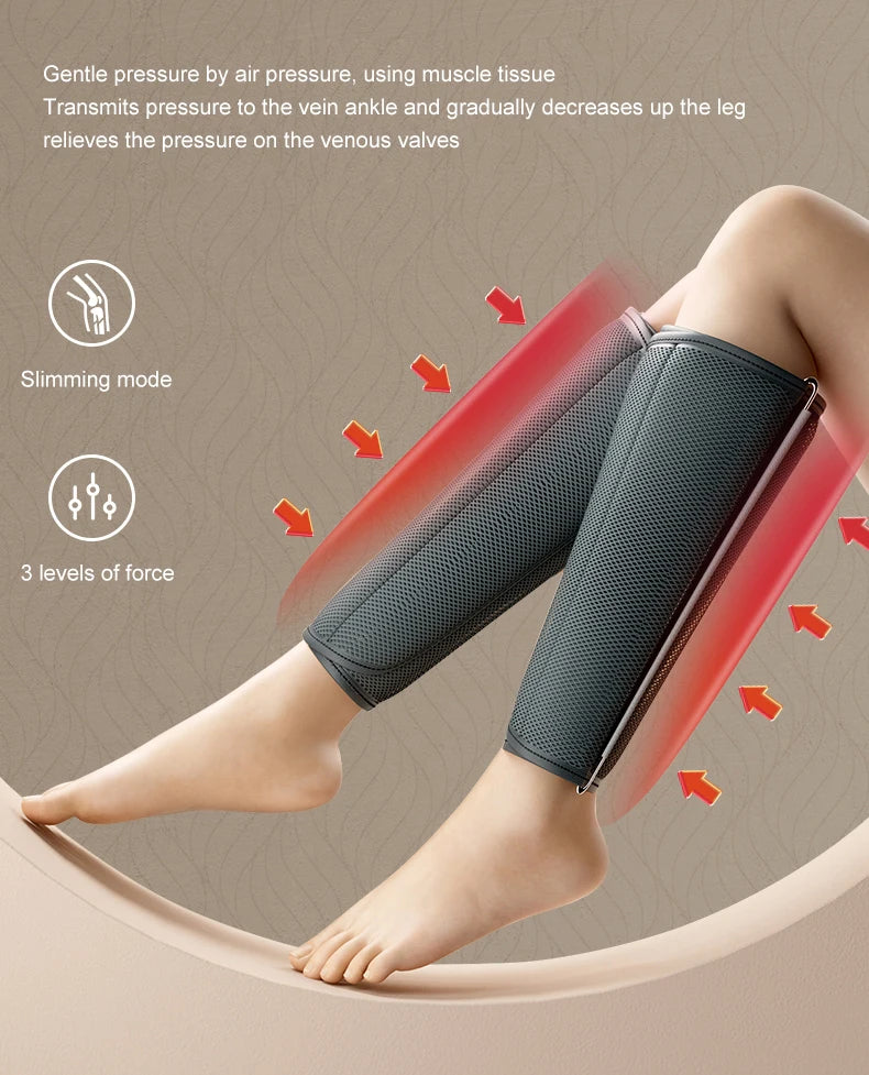 Electric Foot Massager with Heat and Airbag Shiatsu - Tidesmit Z12 Relaxation Treatment Tidesmit