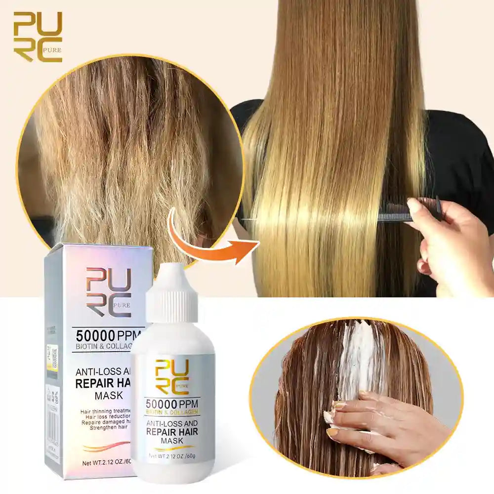 Keratin Hair Mask Smoothing Treatment for Dry Frizzy Hair - 250ml Permanent Makeup Machines Tidesmit