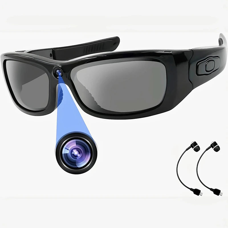 AI Smart Glasses with Camera and Audio - 64GB Mixed Reality Headset Tidesmit