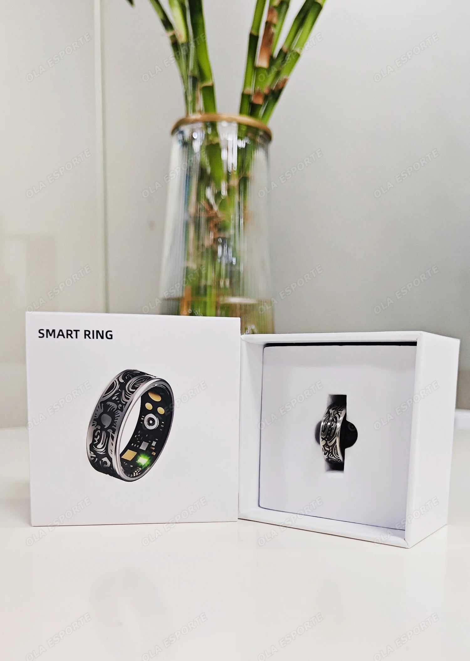 Smart Health Ring Fitness Tracker - Waterproof Biometric Monitor Tidesmit