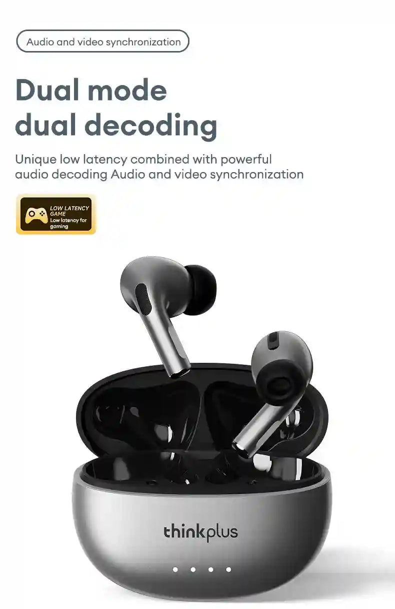 Wireless Bluetooth Earbuds with Low Latency Audio for Gaming Tidesmit