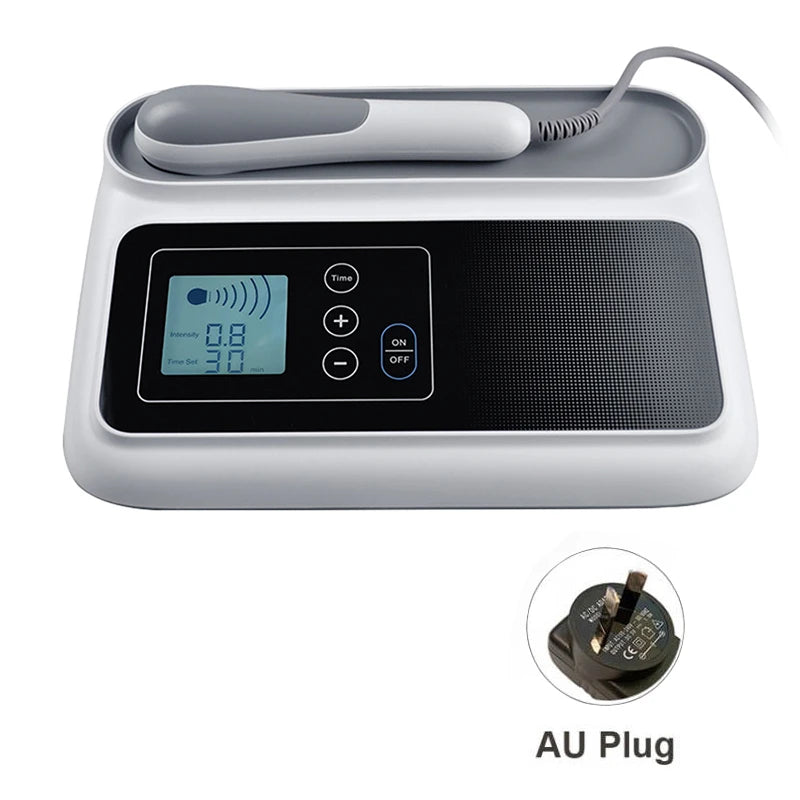 Ultrasonic Therapy Machine - 1MHz Portable Muscle Relief Device Body Shaping Massage Equipment AU Plug Tidesmit