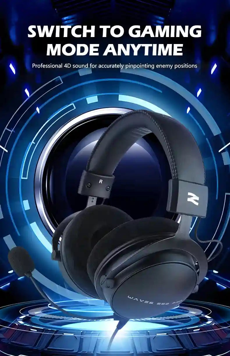 Over-Ear Studio Monitor Headphones - W550x Low Latency Audio Tidesmit