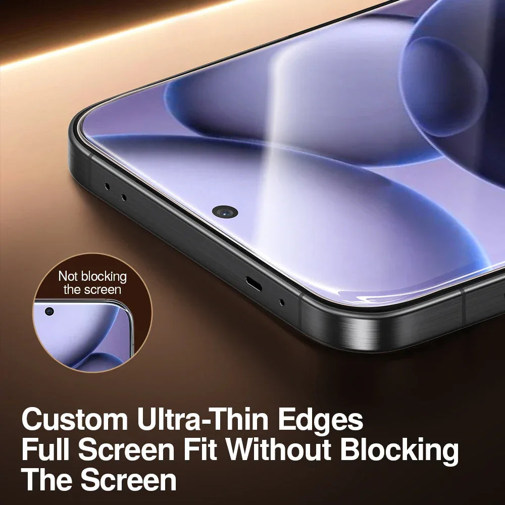 Oppo Find X8 Pro Tempered Glass Screen Protector with Dust-Free Kit Tidesmit