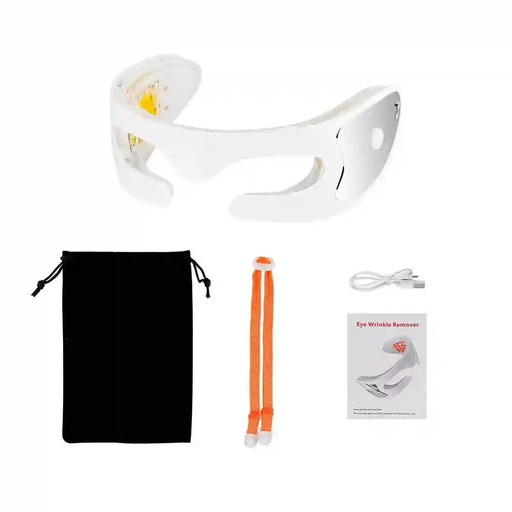 Electric Eye Massager with Red Light Therapy - White | Tidesmit Eye Massage Instrument Tidesmit