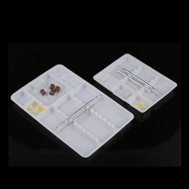 Disposable Tattoo Tray for Permanent Makeup - 10pcs Pink Sterile Organizer Permanent Makeup Machines Tidesmit