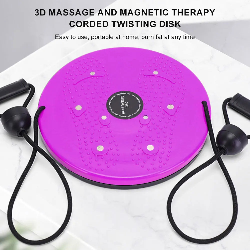 Waist Twisting Disc for Core Fitness and Reflexology Massage - Tidesmit Body Shaping Massage Equipment Tidesmit