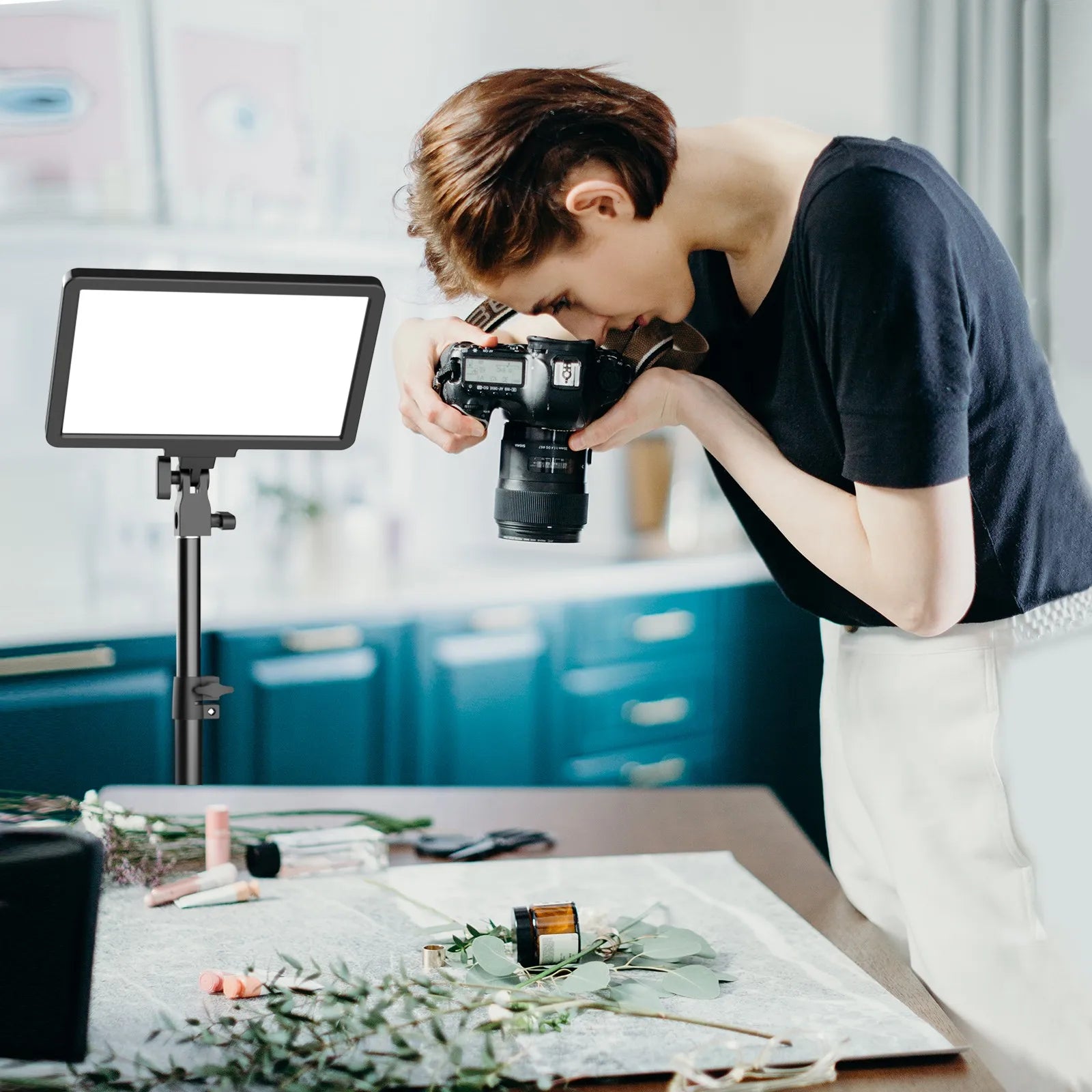 LED Video Light Panel | Adjustable Studio Fill Lamp for Creators Tidesmit