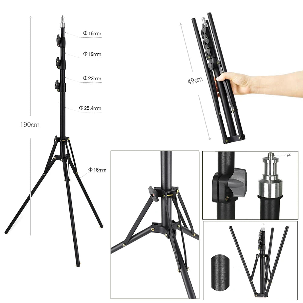 Godox LED Video Light Panel 12W Bi-color Dimmable for Professional Content Tidesmit