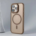 iPhone 16 Pro Max Case - Military-Grade Shock-Absorbing Matte Cover Gold Tidesmit