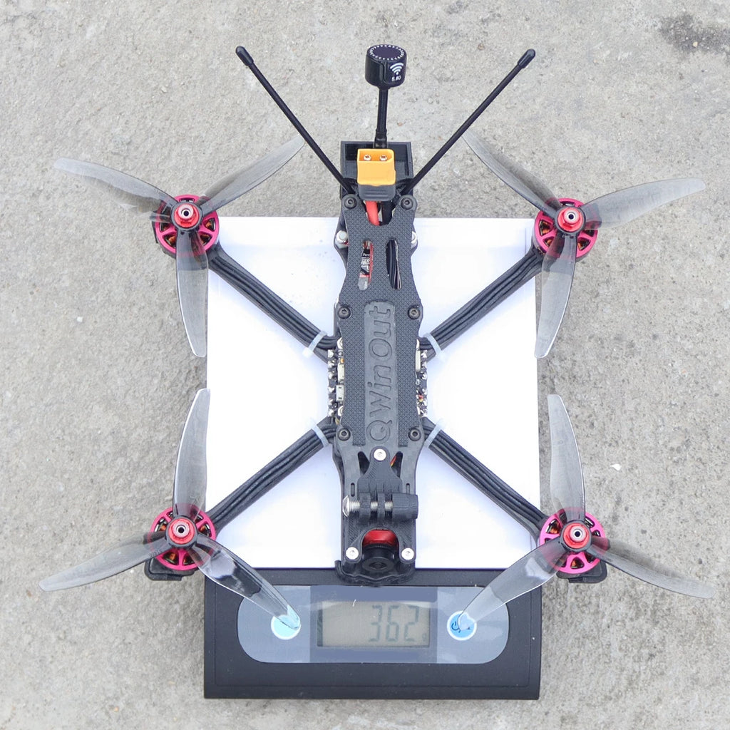 FPV Racing Drone 220mm RTF 4S Brushless Quadcopter Kit Tidesmit