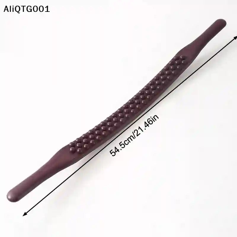 Back Massage Roller - Wooden 61-Bead Manual Deep Tissue Guasha Tool Massage Roller Tidesmit