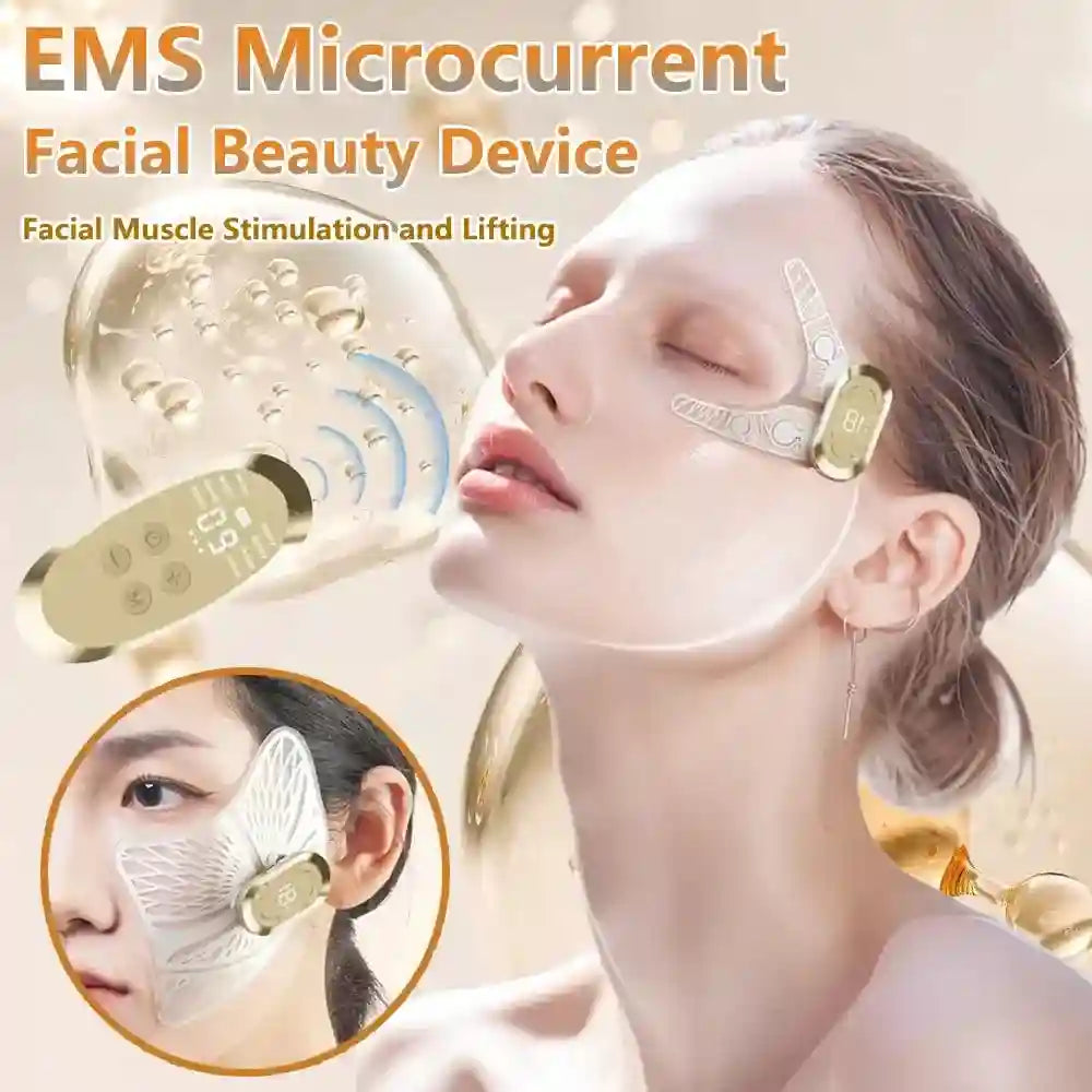 Microcurrent Eye Massager for Fatigue and Dark Circles - Rechargeable Eye Massage Instrument Tidesmit