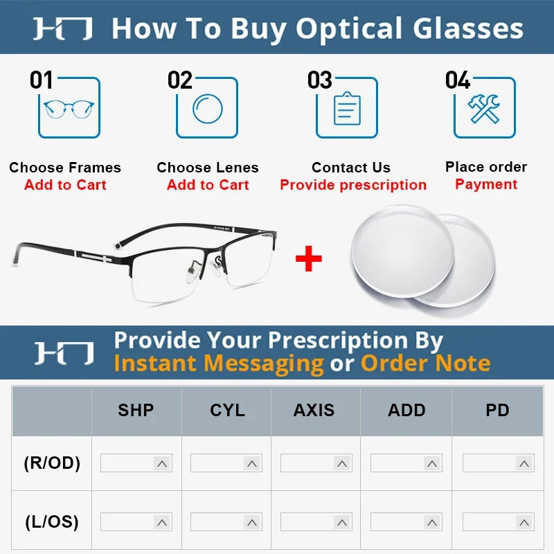 Progressive Multifocal Lenses 1.61 – Anti-Blue Light VR Smart Lenses Tidesmit