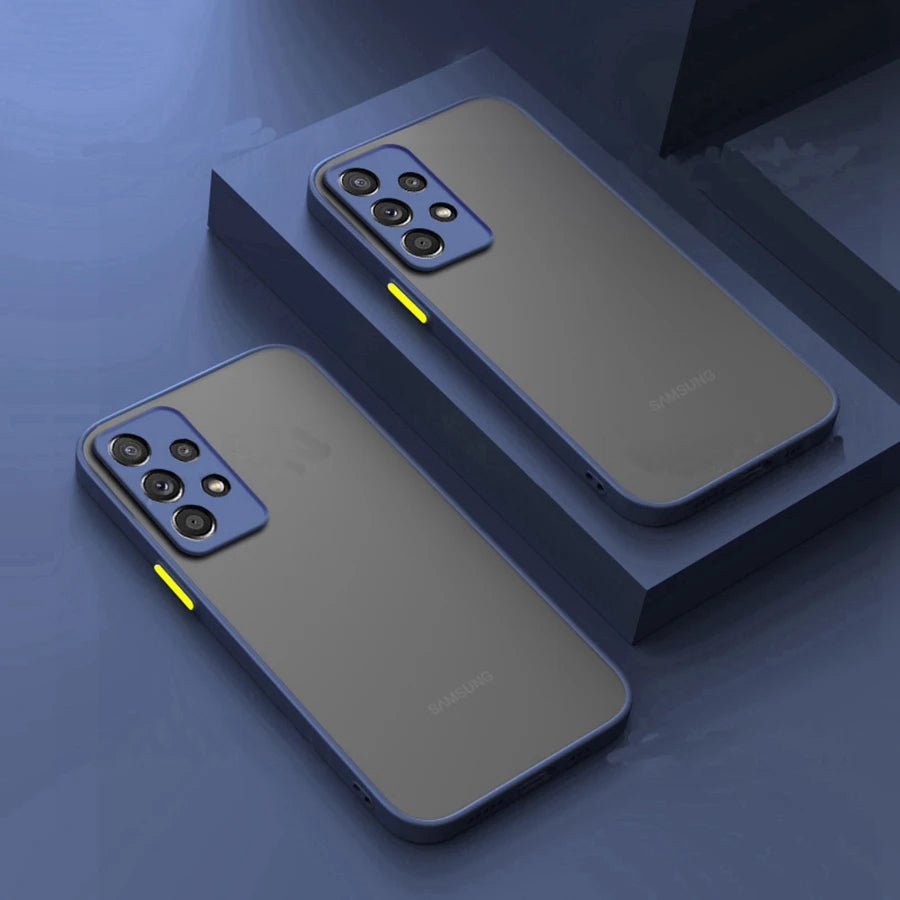 Samsung Galaxy A55 Shockproof Case: Military-Grade Drop Protection Blue Tidesmit