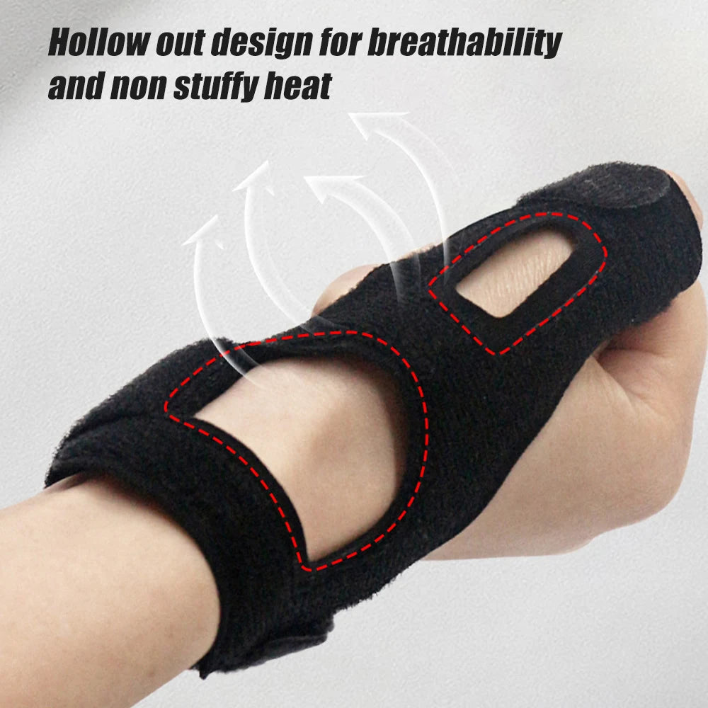 Thumb Support Brace Stabilizer Splint for Tendonitis, De Quervain's, Arthritis, Trigger Finger, Fits Both Hands
